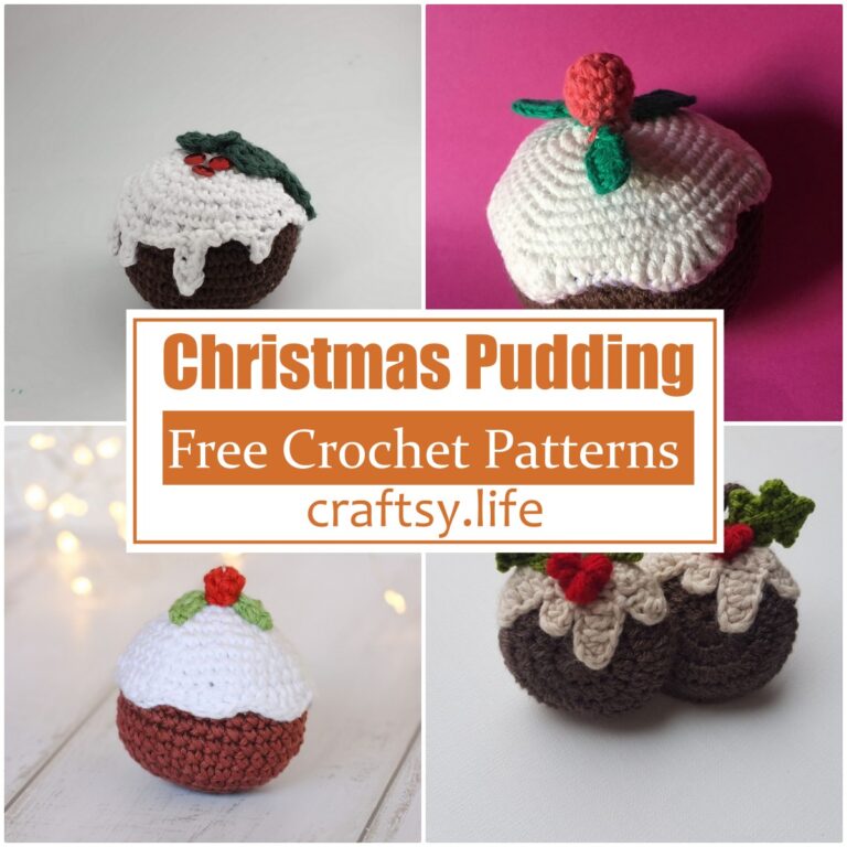 Crochet Christmas Pudding Patterns