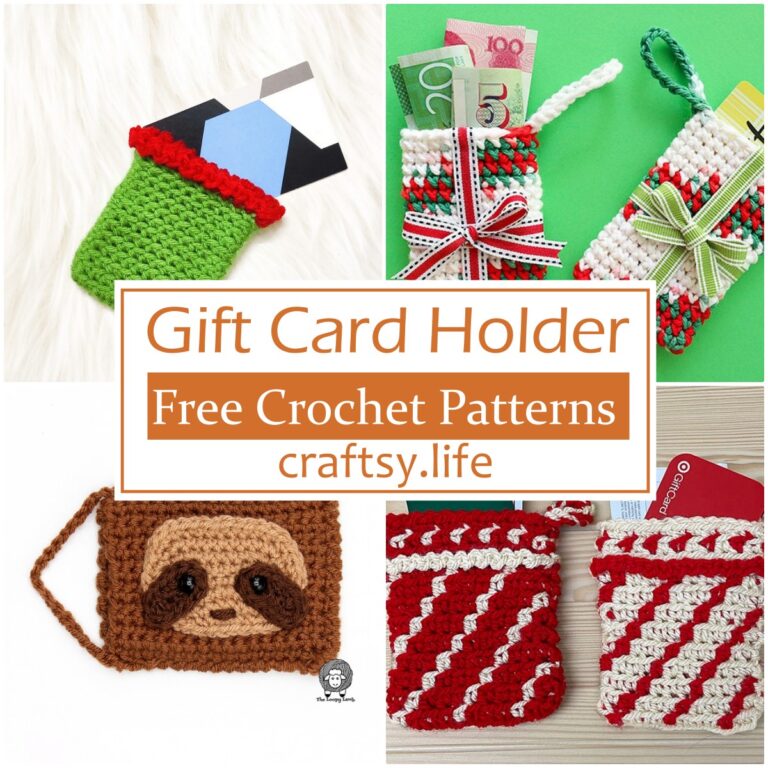 Crochet Gift Card Holder Patterns