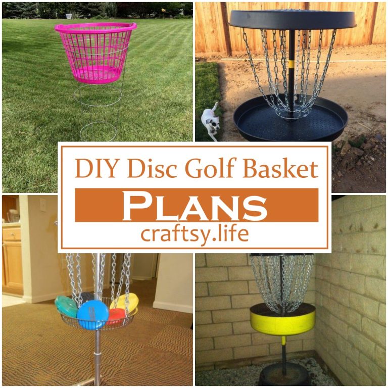 DIY Disc Golf Basket Plans 1