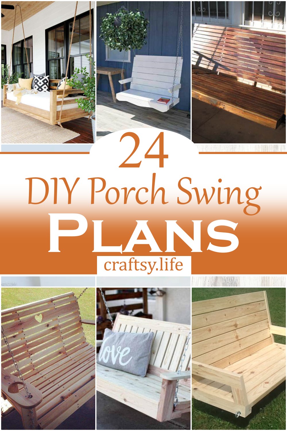 DIY Porch Swing Plans