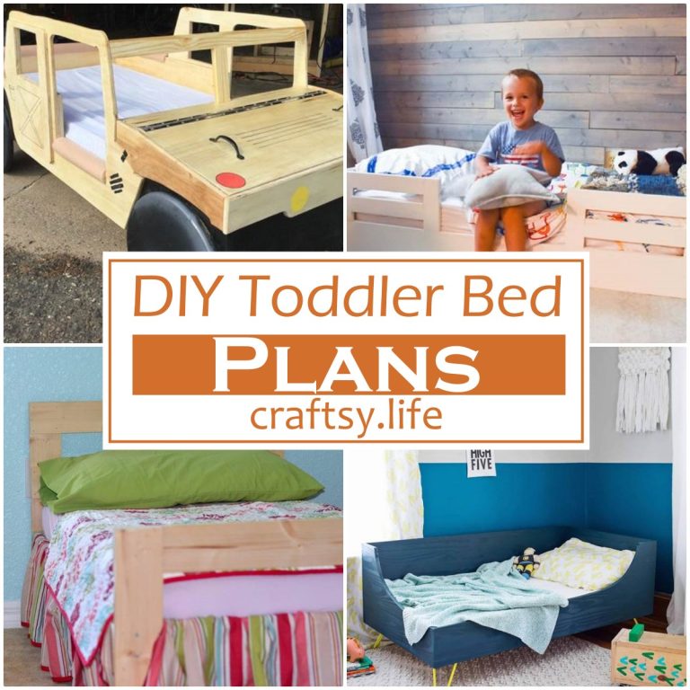 DIY Toddler Bed Plans