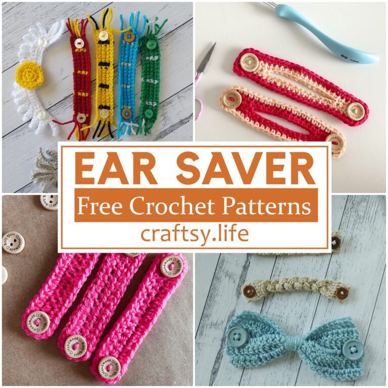 Ear Saver Crochet Patterns