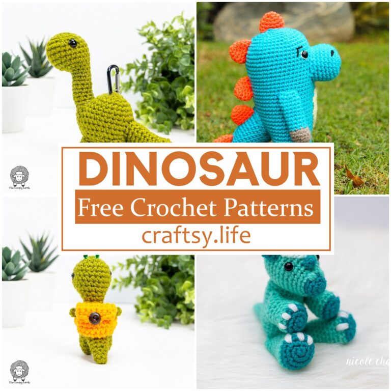 Free Crochet Dinosaur Patterns