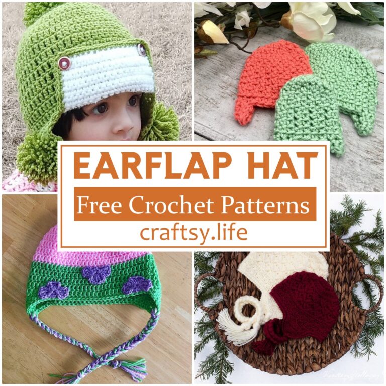 Free Crochet Earflap Hat Patterns