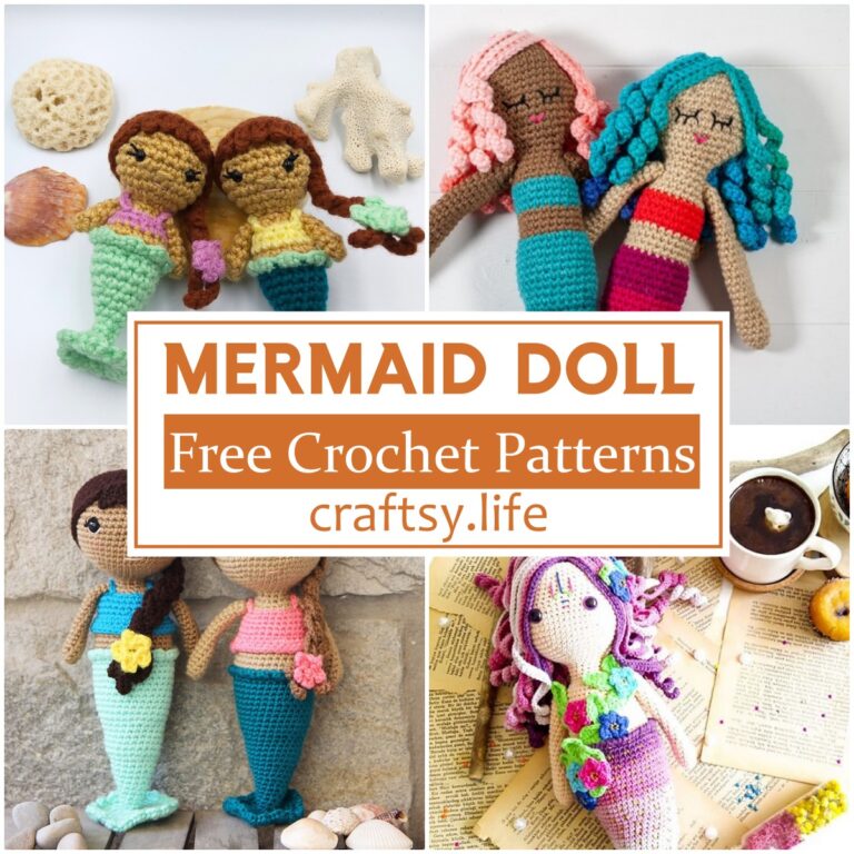 Free Crochet Mermaid Doll Patterns