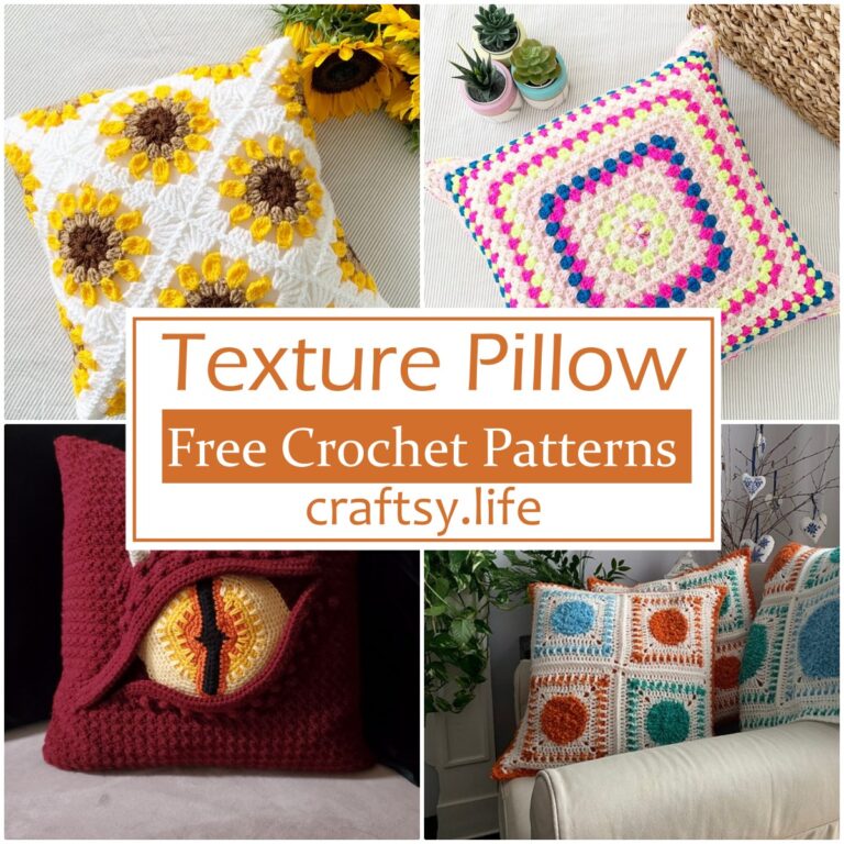 Free Crochet Texture Pillow Patterns