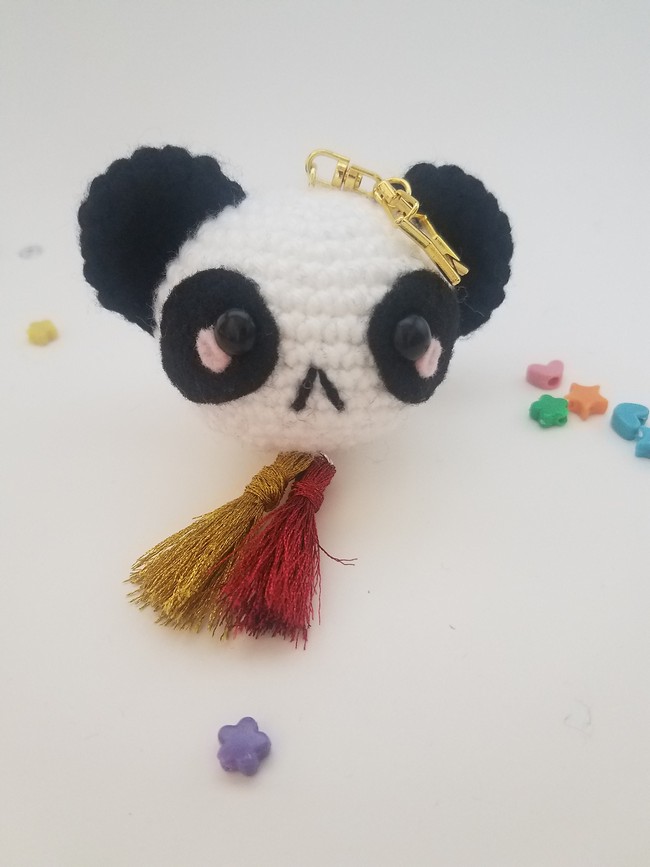 New Year’s amigurumi Keychain