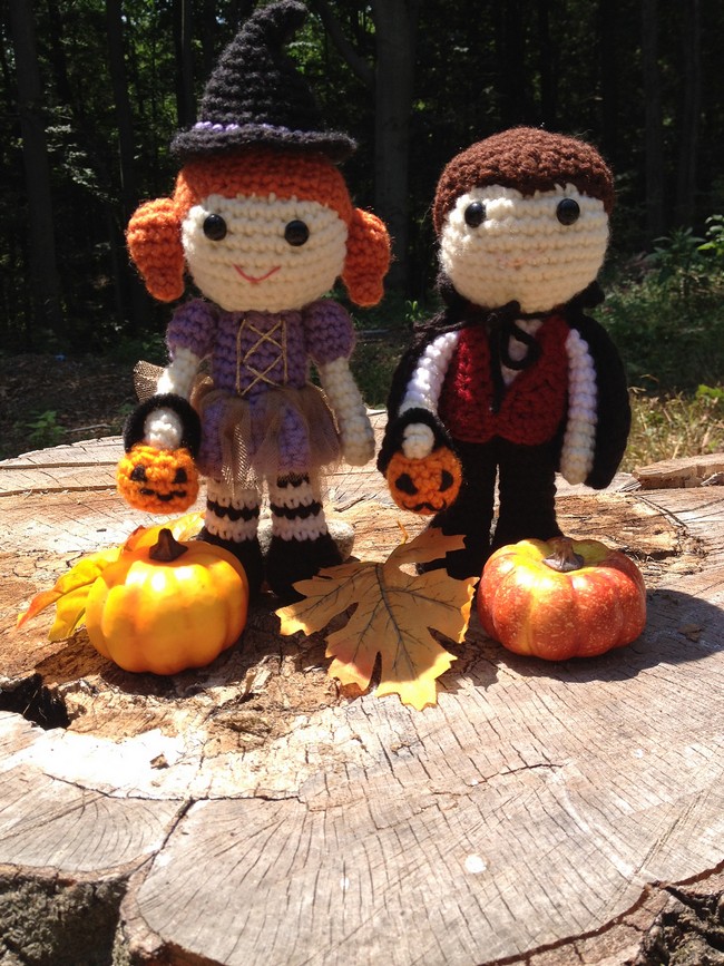 Vampires trick or treat!