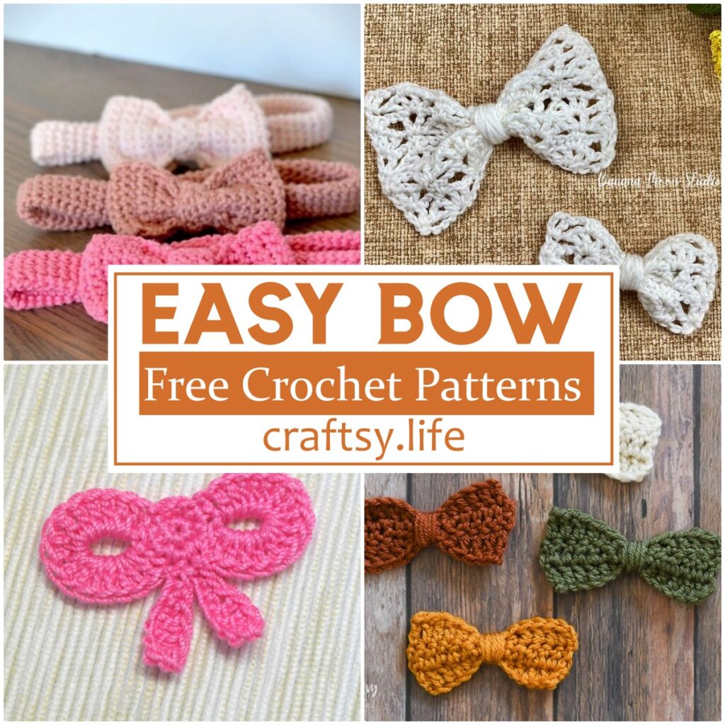 Crochet Bow Patterns