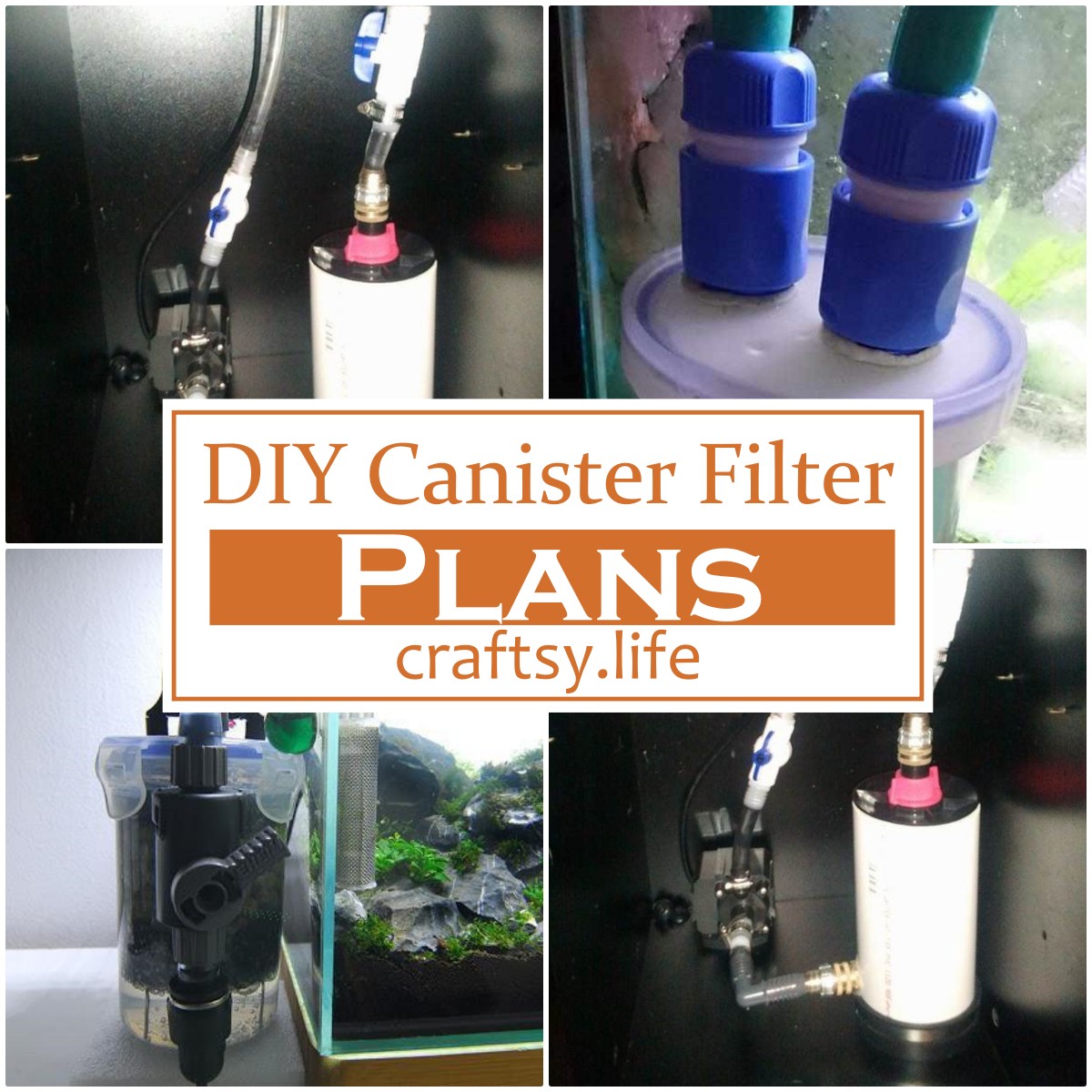 DIY Canister Filter Plans