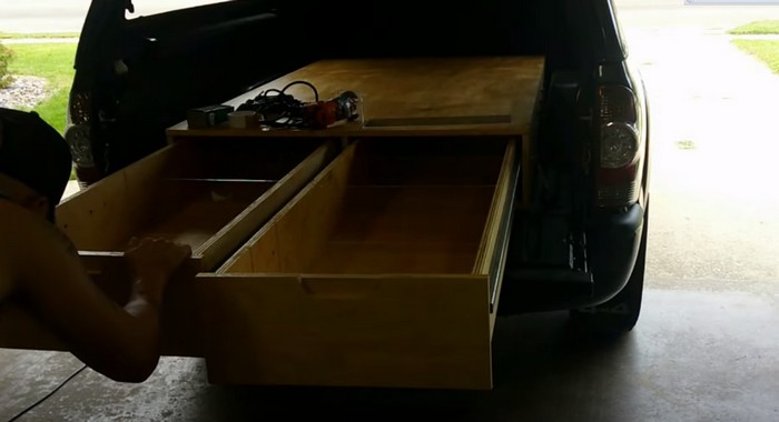 DIY Truck Bed Drawers