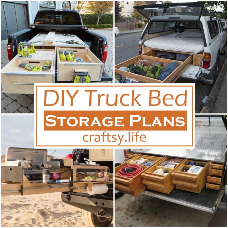 DIY Truck Bed Storage Plans 1