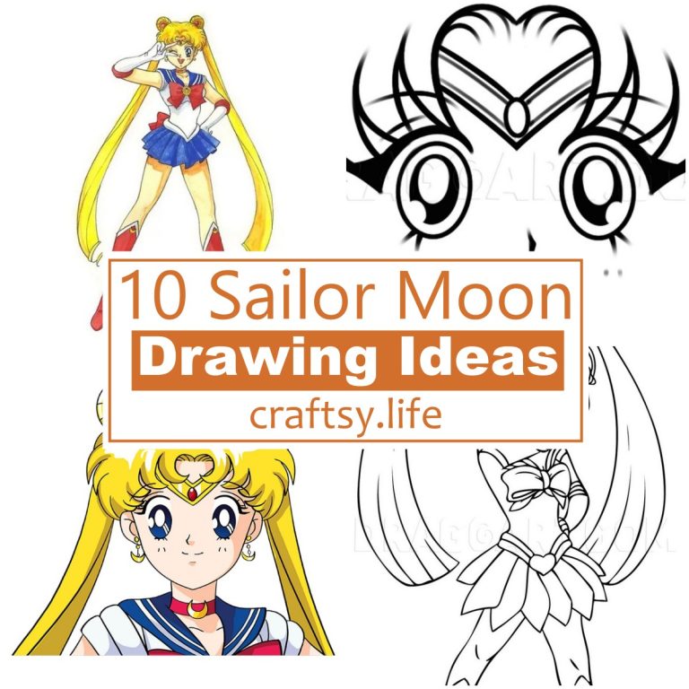 10 Cute Sailor Moon Drawing Ideas For Kids