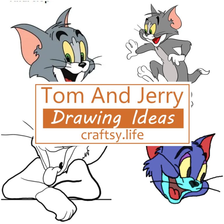 15 Tom And Jerry Drawing Ideas For Kids