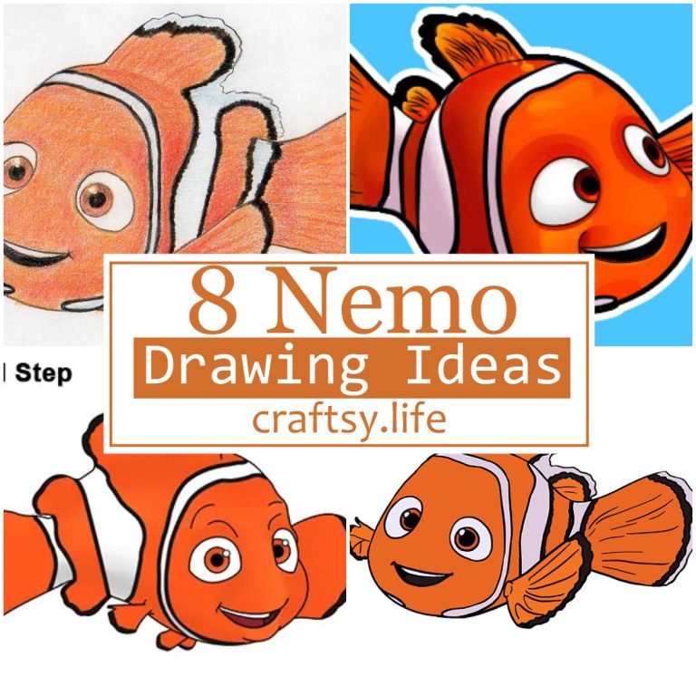 8 Nemo Drawing Ideas For Fishing Enthusiasts