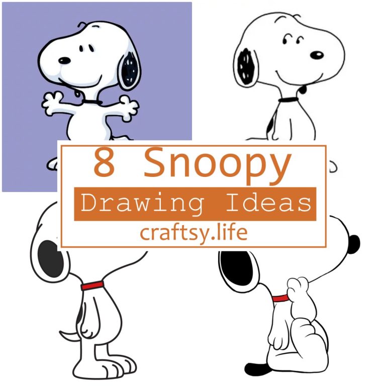 8 Snoopy Drawing Ideas For Kids To Inspire