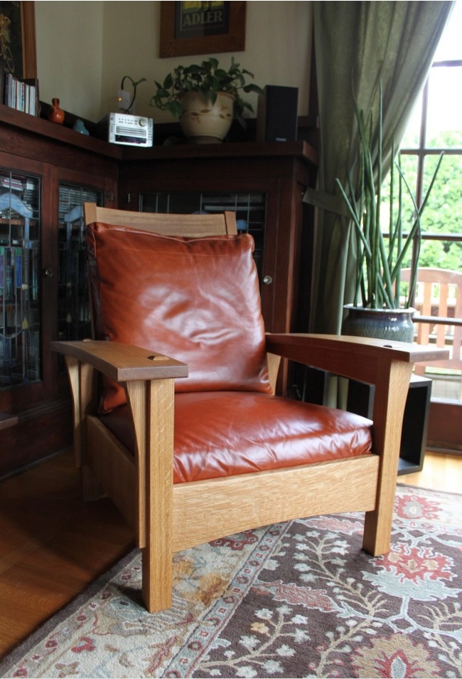 Bow Arm Morris Chair