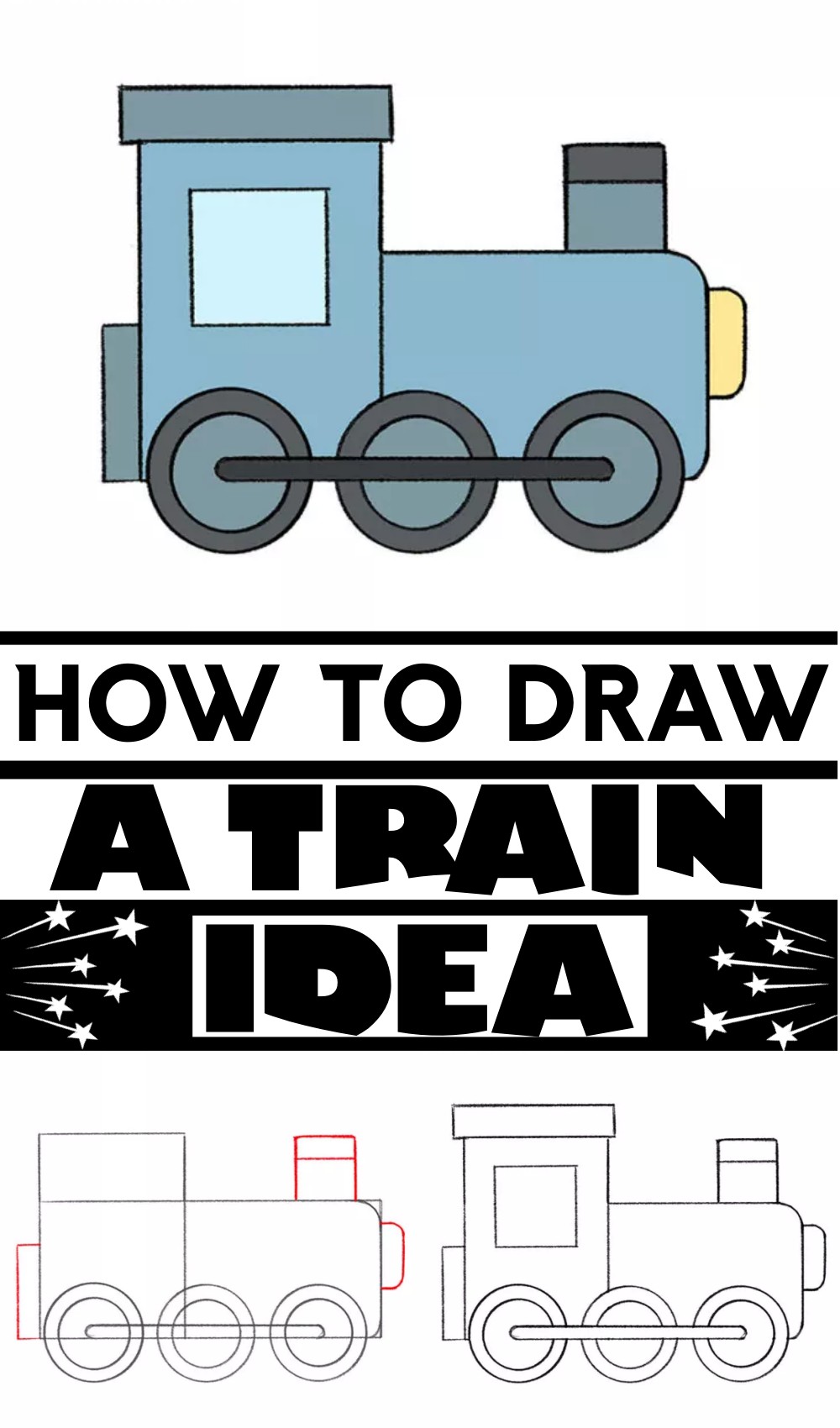 How To Draw A Train