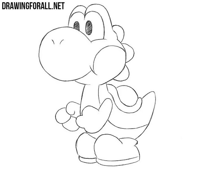 How To Draw Yoshi 4