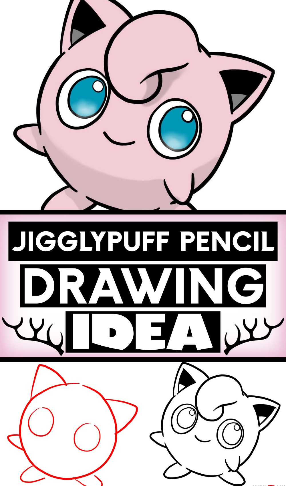 Jigglypuff Pencil Drawing