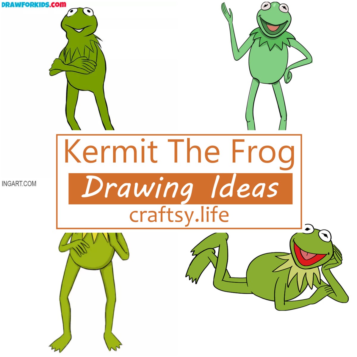 Kermit The Frog Drawing Ideas