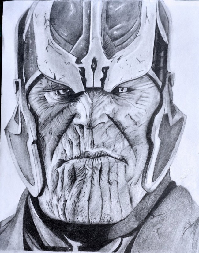 Thanos Drawing