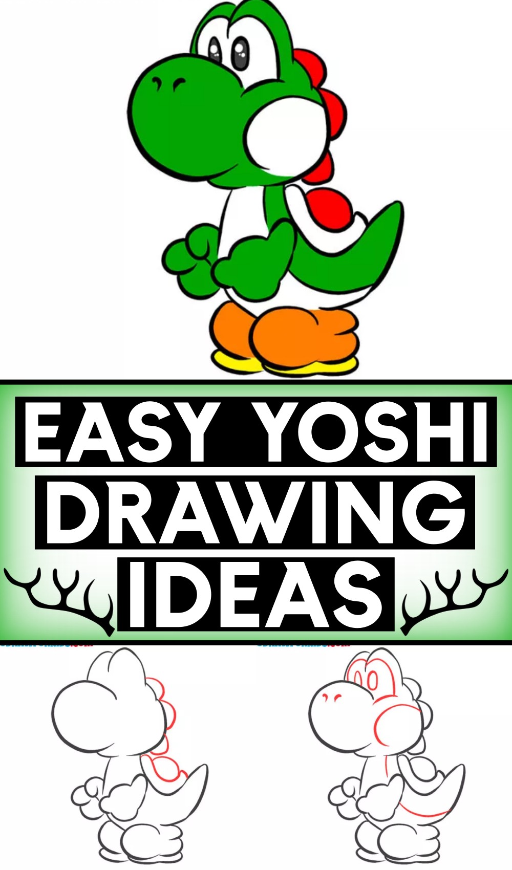 How To Draw Yoshi