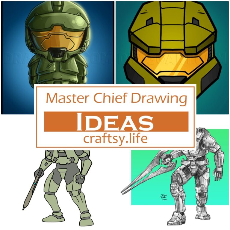 Master Chief Drawing Ideas 1