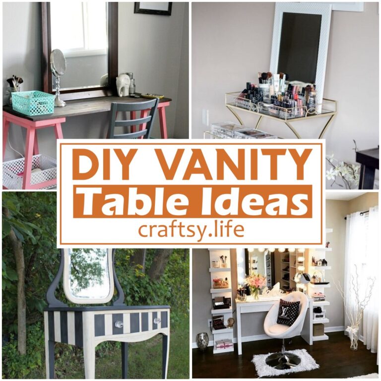 DIY Vanity Table Ideas