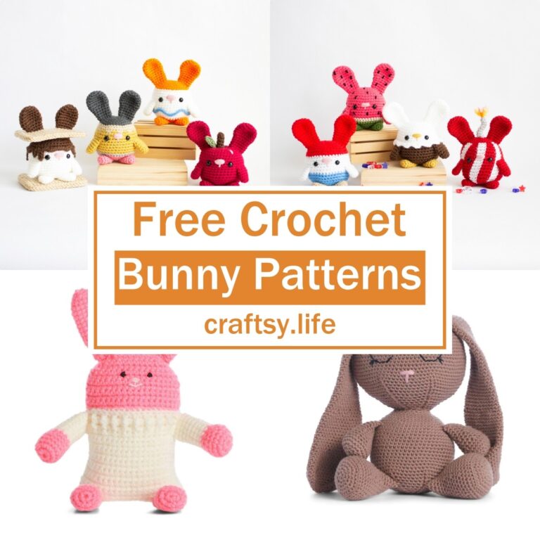 21 Free Crochet Bunny Patterns