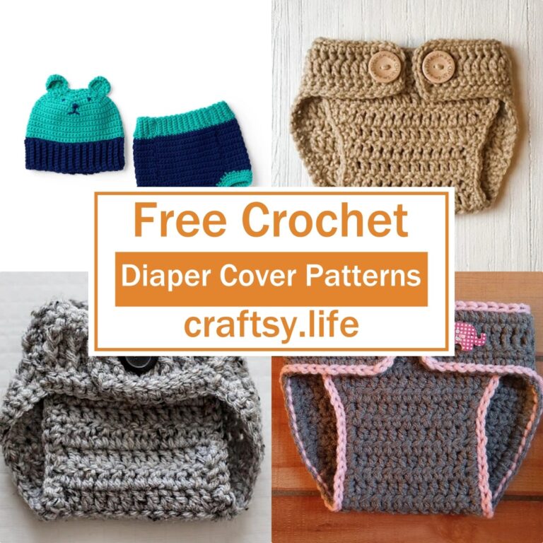 10 Crochet Diaper Cover Patterns For Baby