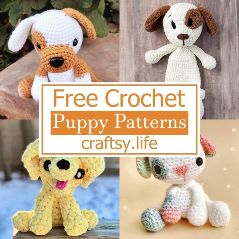 21 Free Crochet Puppy Patterns For Kids