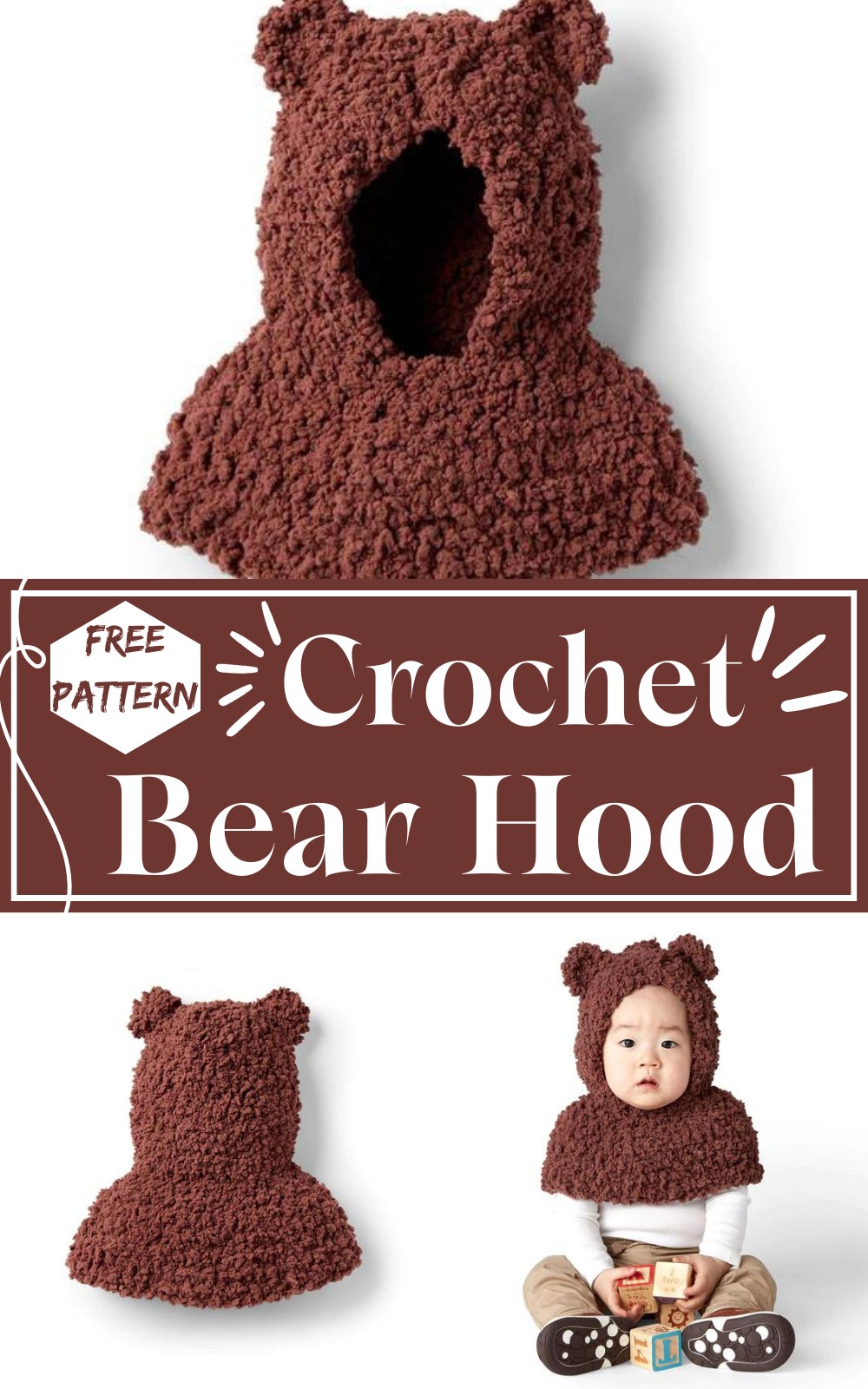 Crochet Bear Hood