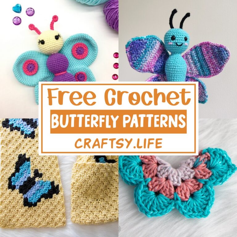 Free Crochet Butterfly Patterns