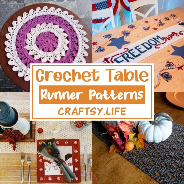 Free Crochet Table Runner Patterns