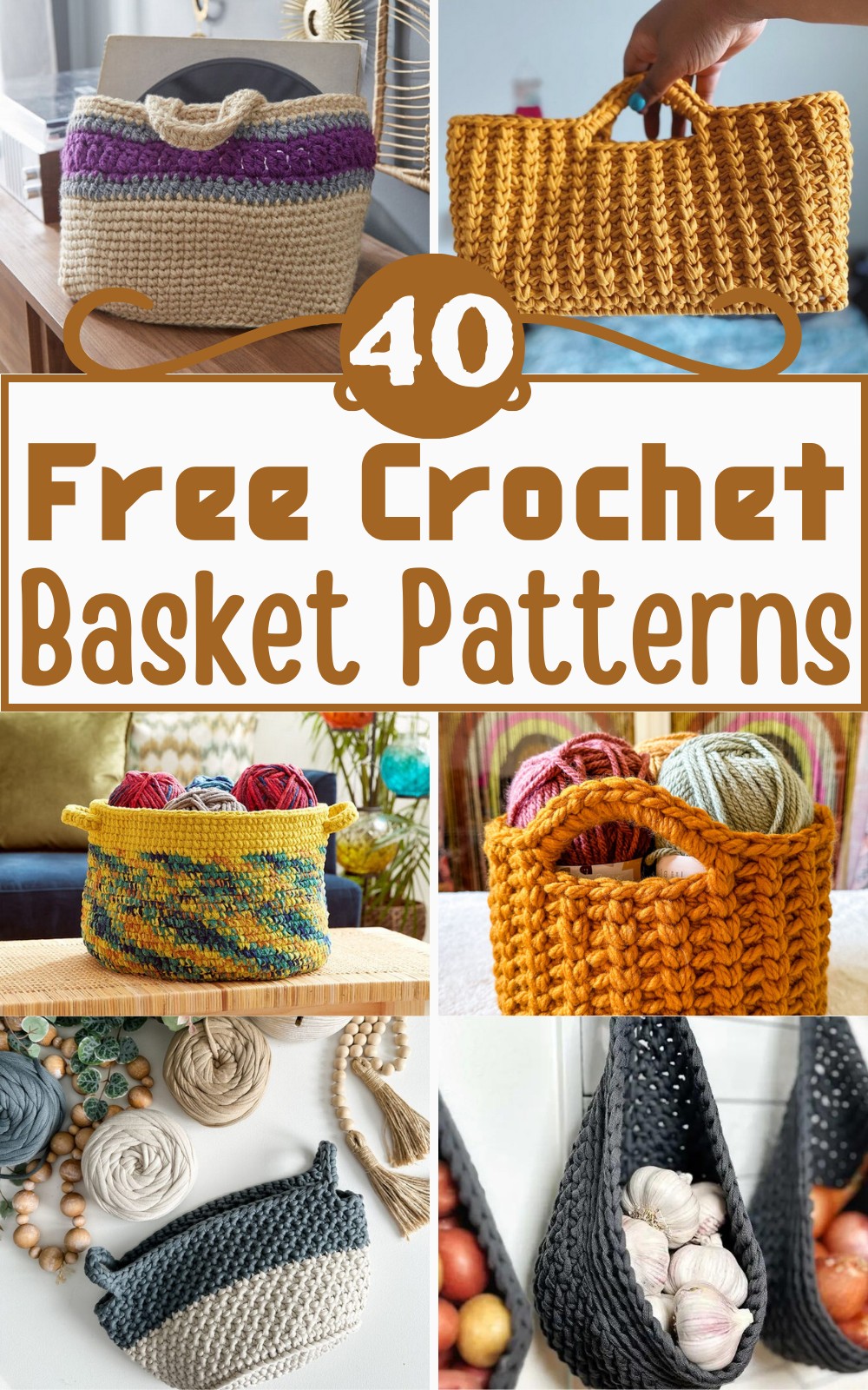 Free Crochet Basket Patterns