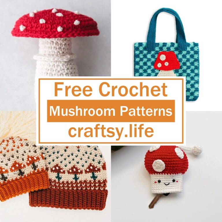 Free Crochet Mushroom Patterns