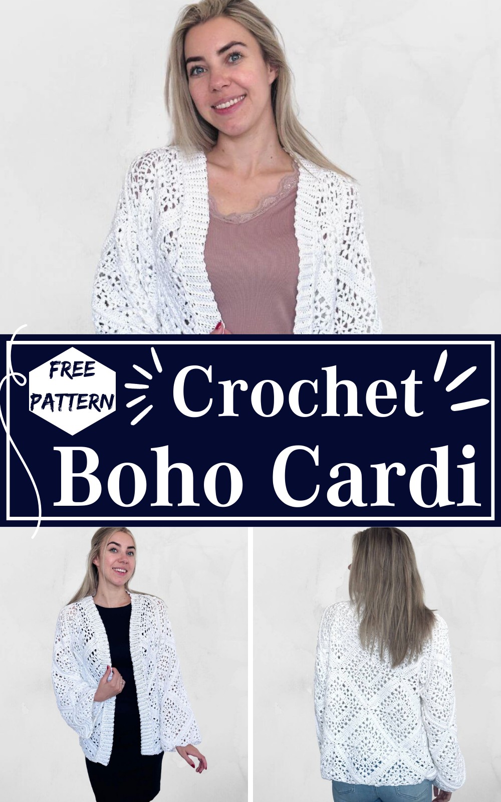 Tulip Square Boho Cardi