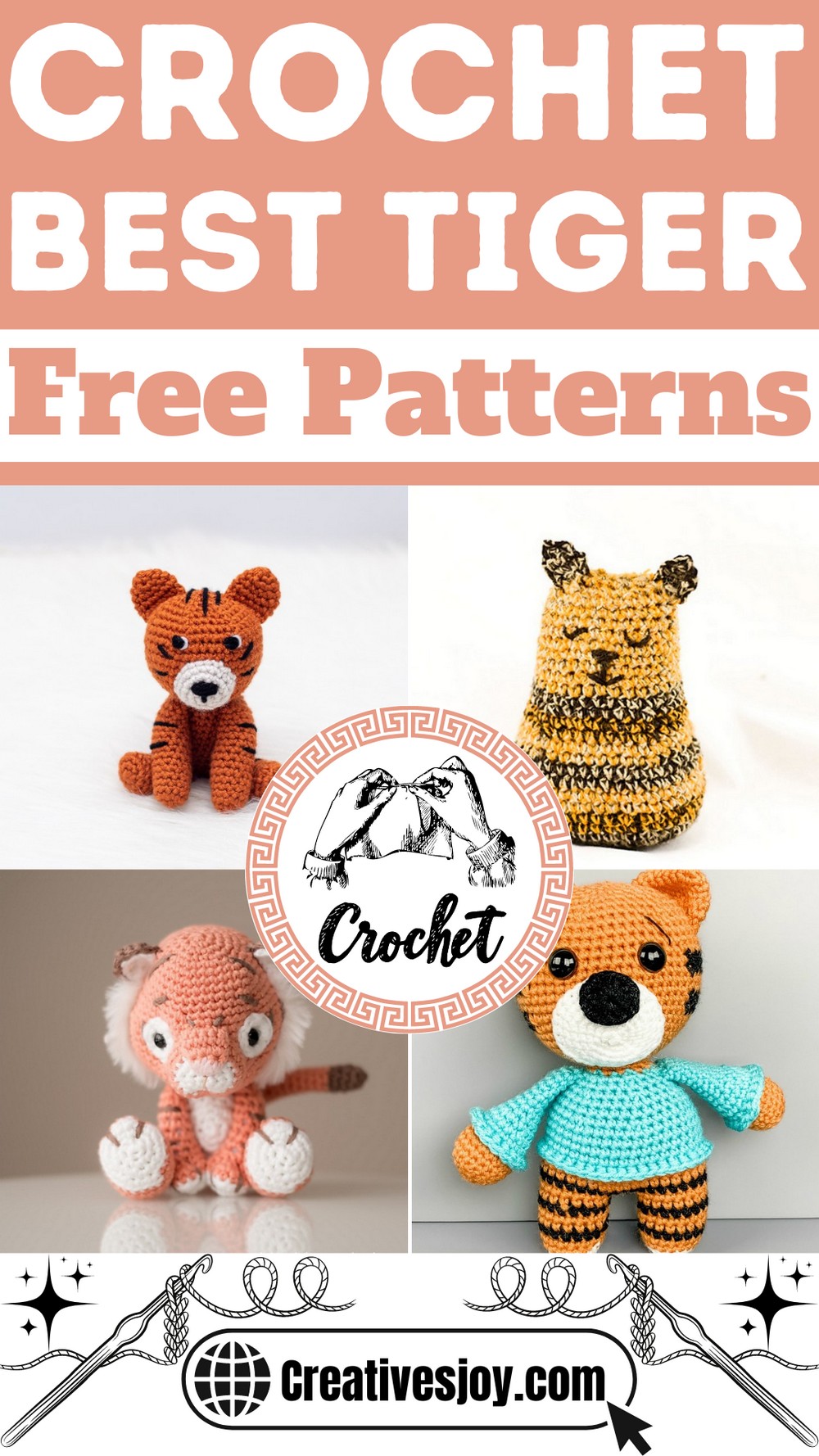 Best Free Crochet Tiger Patterns 1