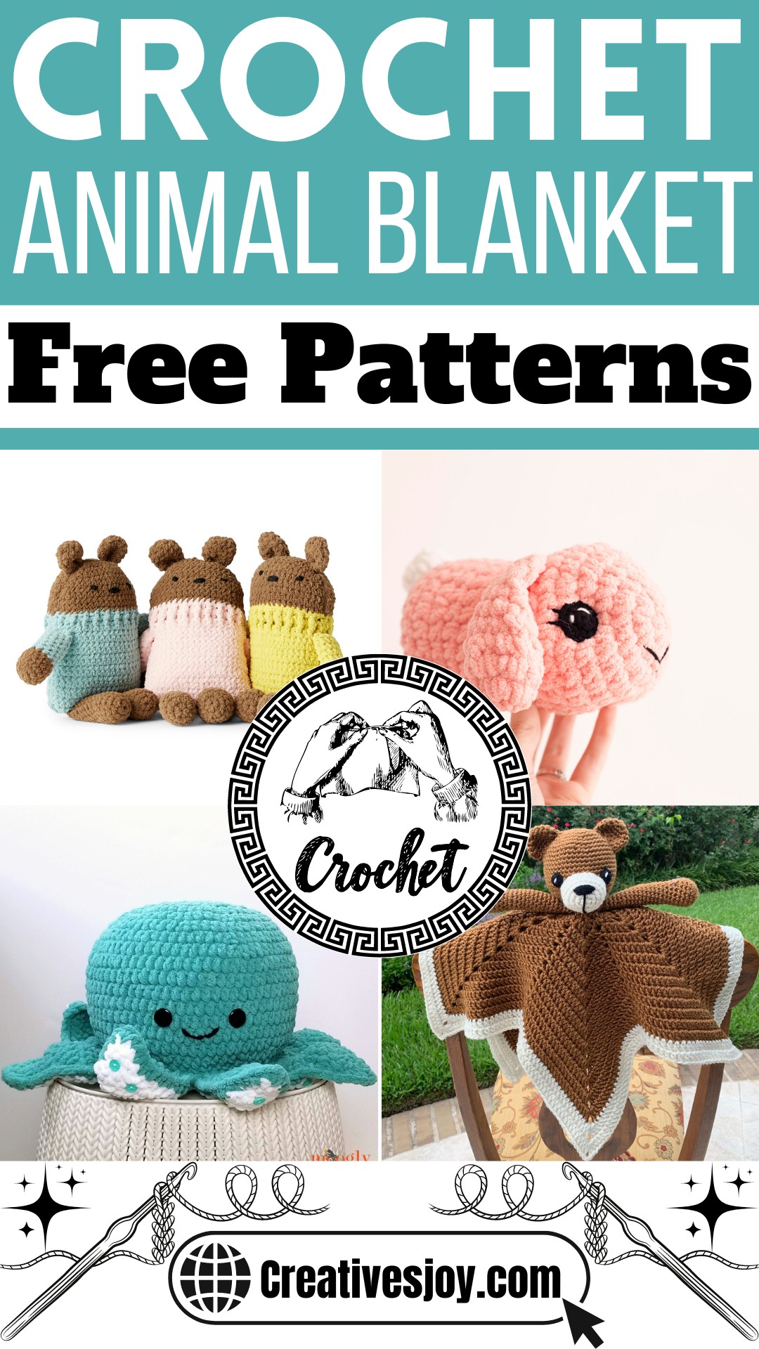 Crochet Animal Blanket Patterns 1