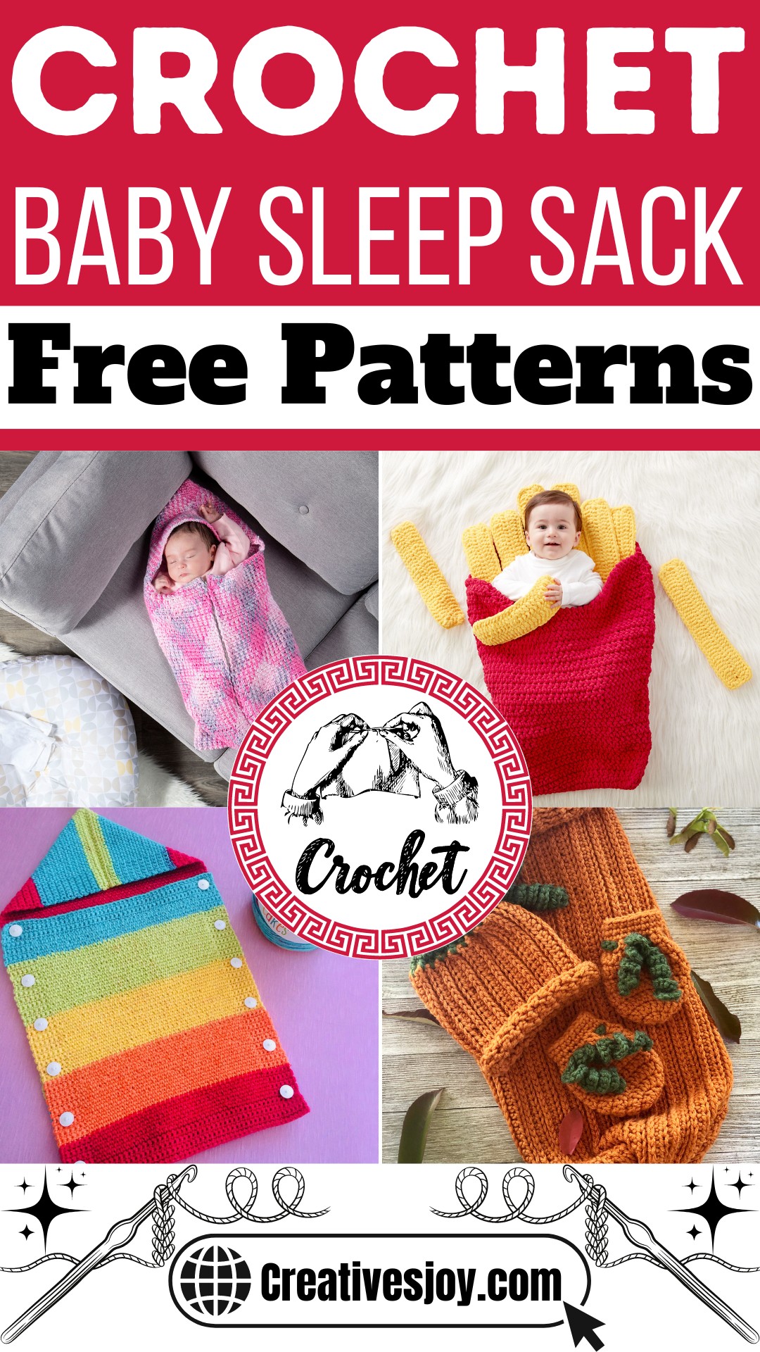 Crochet Baby Sleep Sack Patterns 1