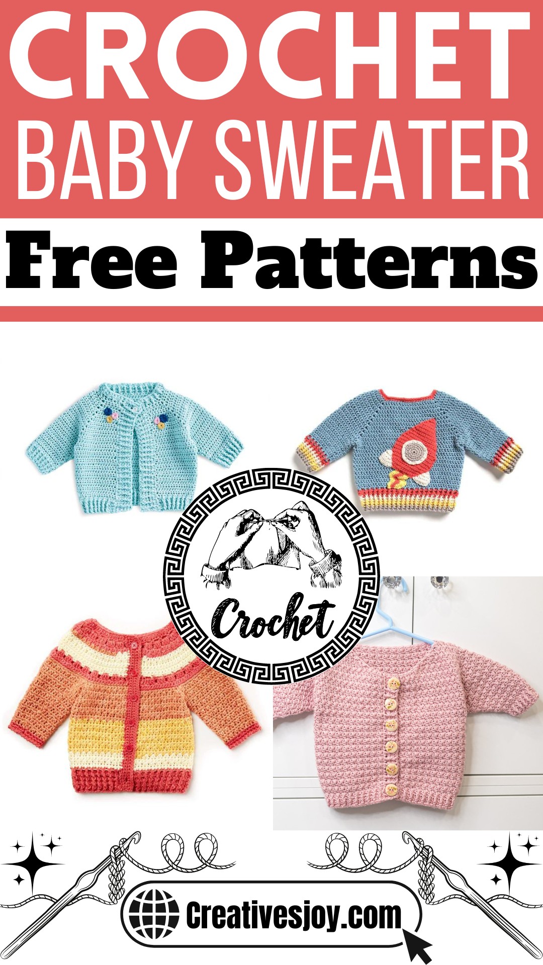 Crochet Baby Sweater Patterns 1