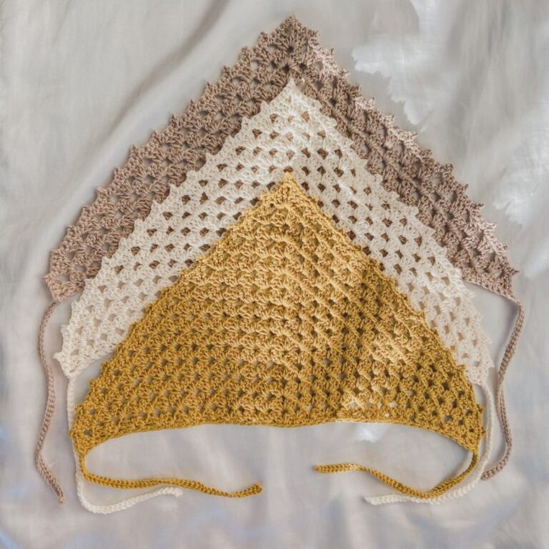 Crochet Bandana Free Patterns