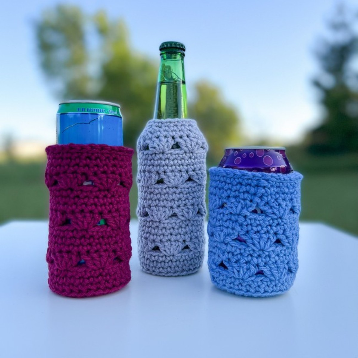 Crochet Can Cozy Patterns