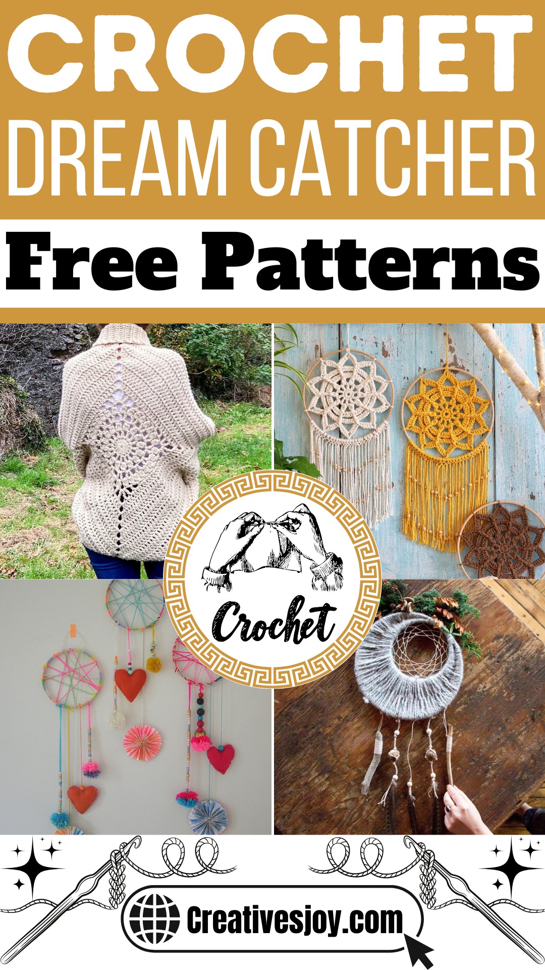 Crochet Dream Catcher Patterns 1