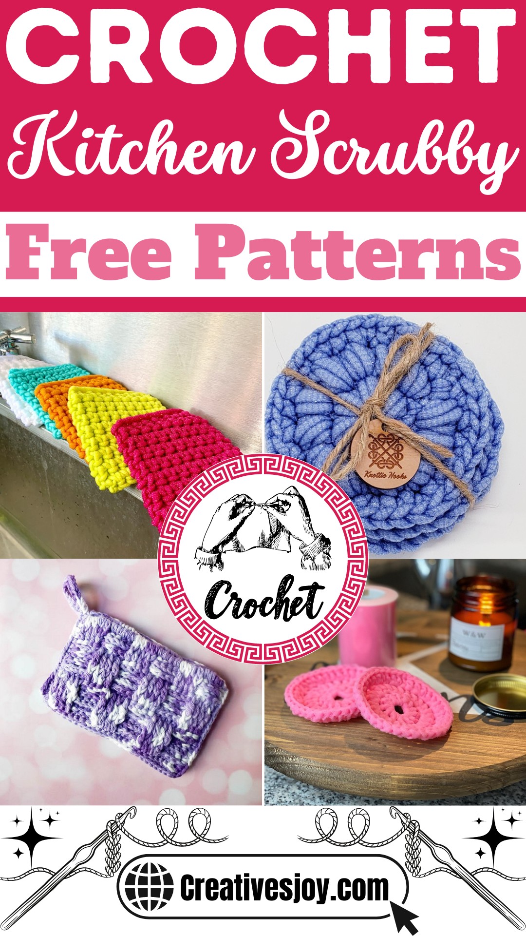 Crochet Kitchen Scrubby Patterns 1