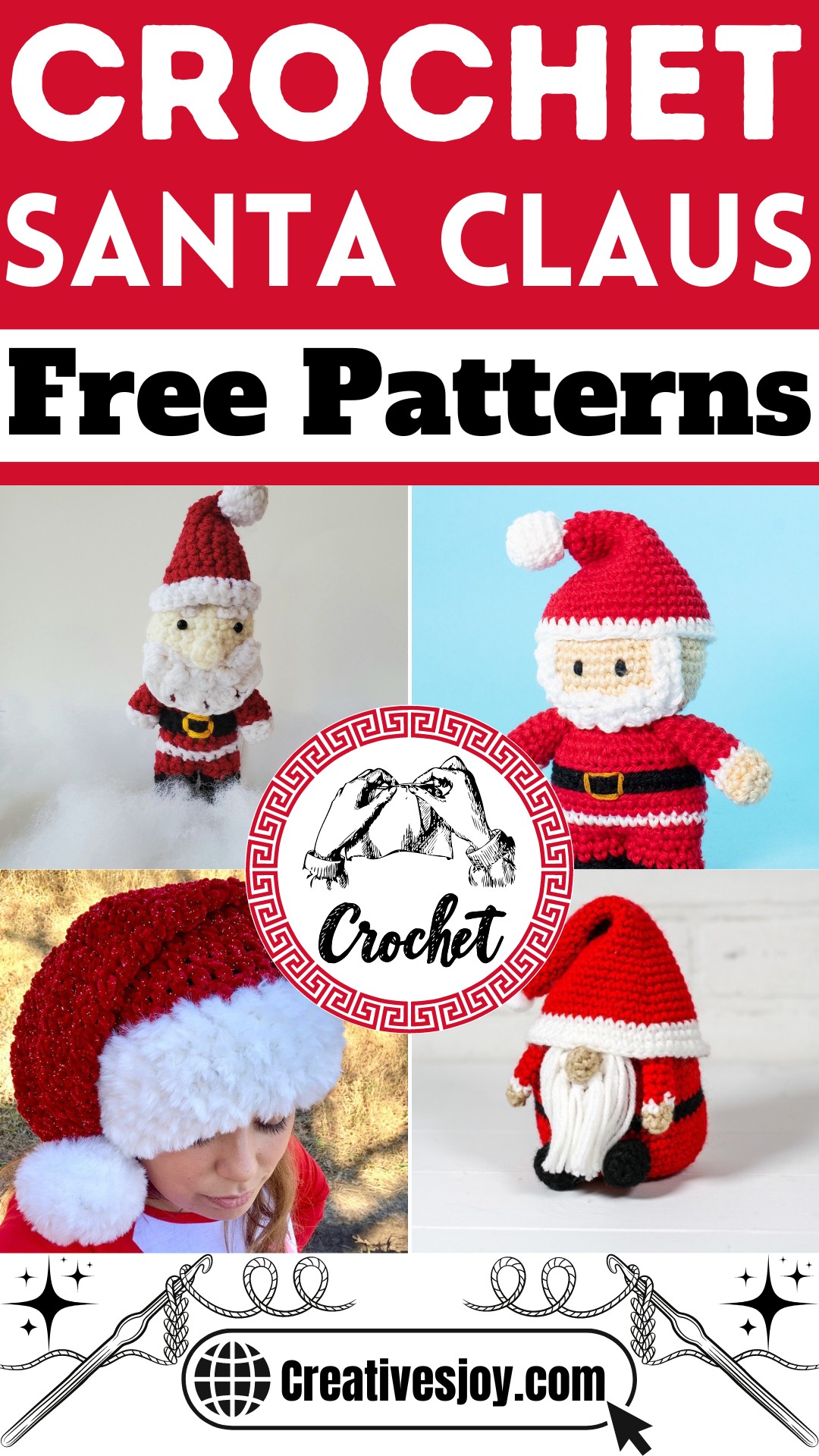 Crochet Santa Claus Patterns 1