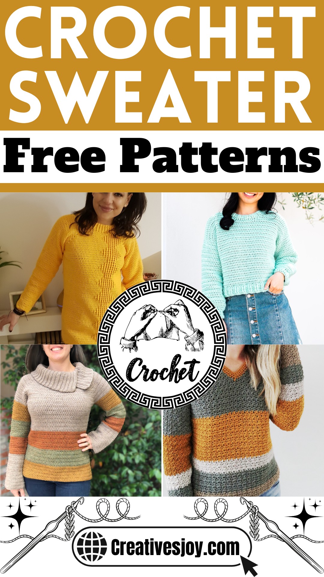 Crochet Sweater Patterns 1