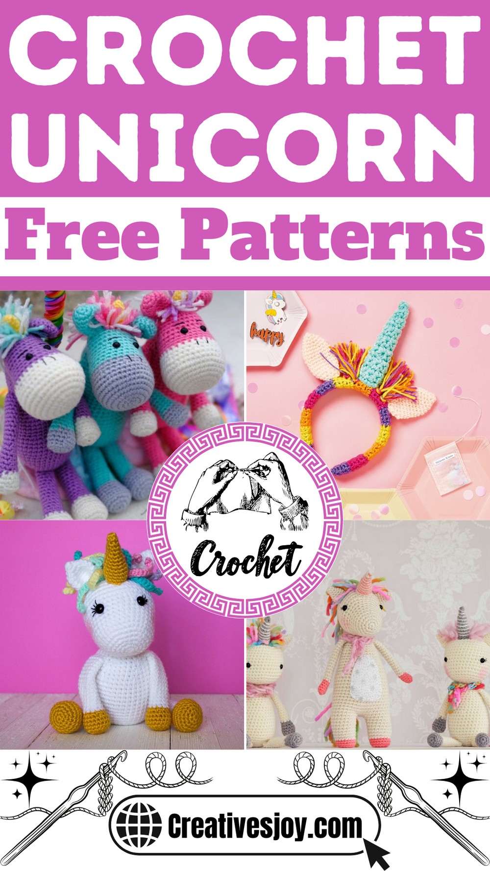 Crochet Unicorn Patterns Free 1