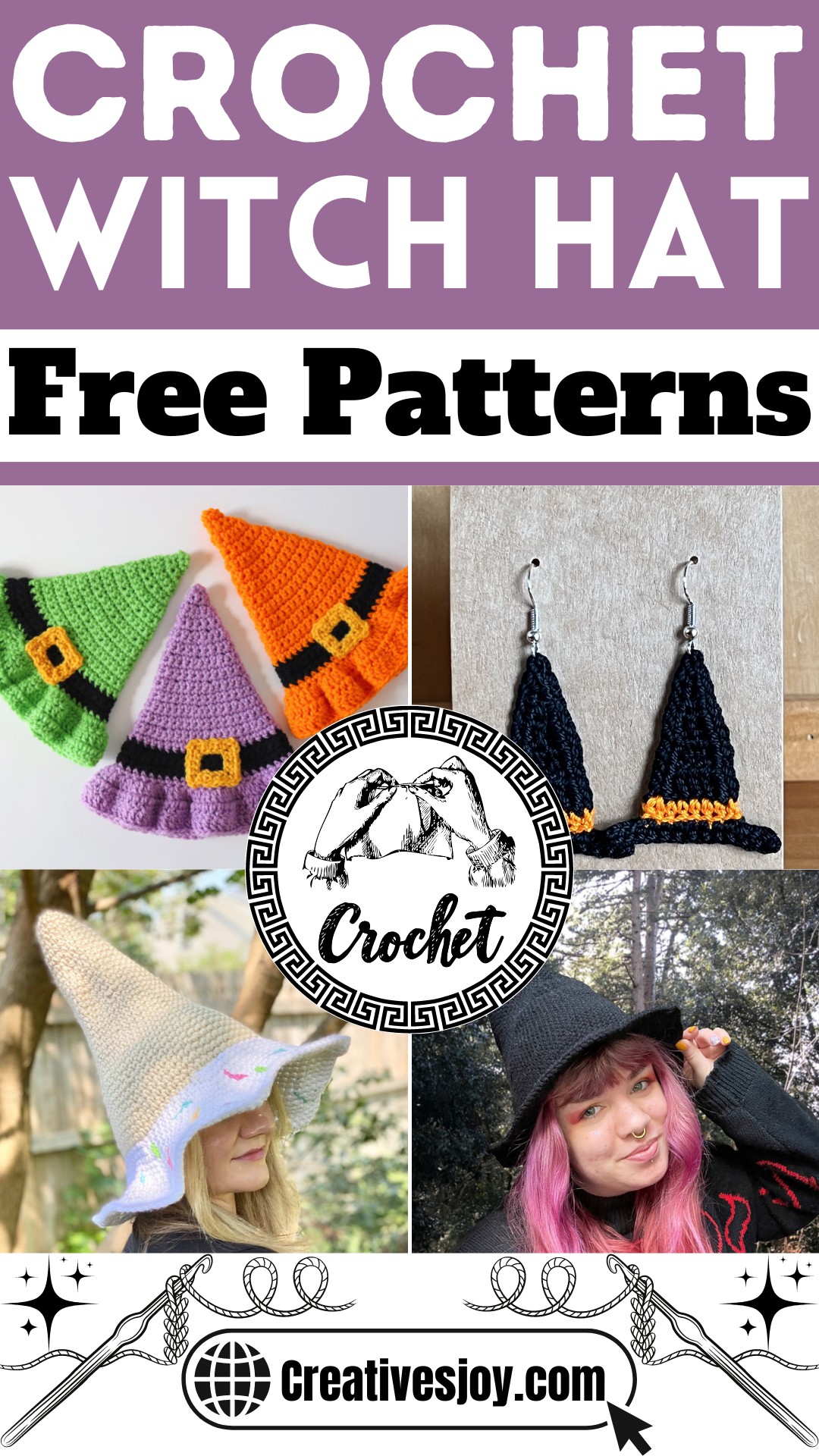 Crochet Witch Hat Patterns 1